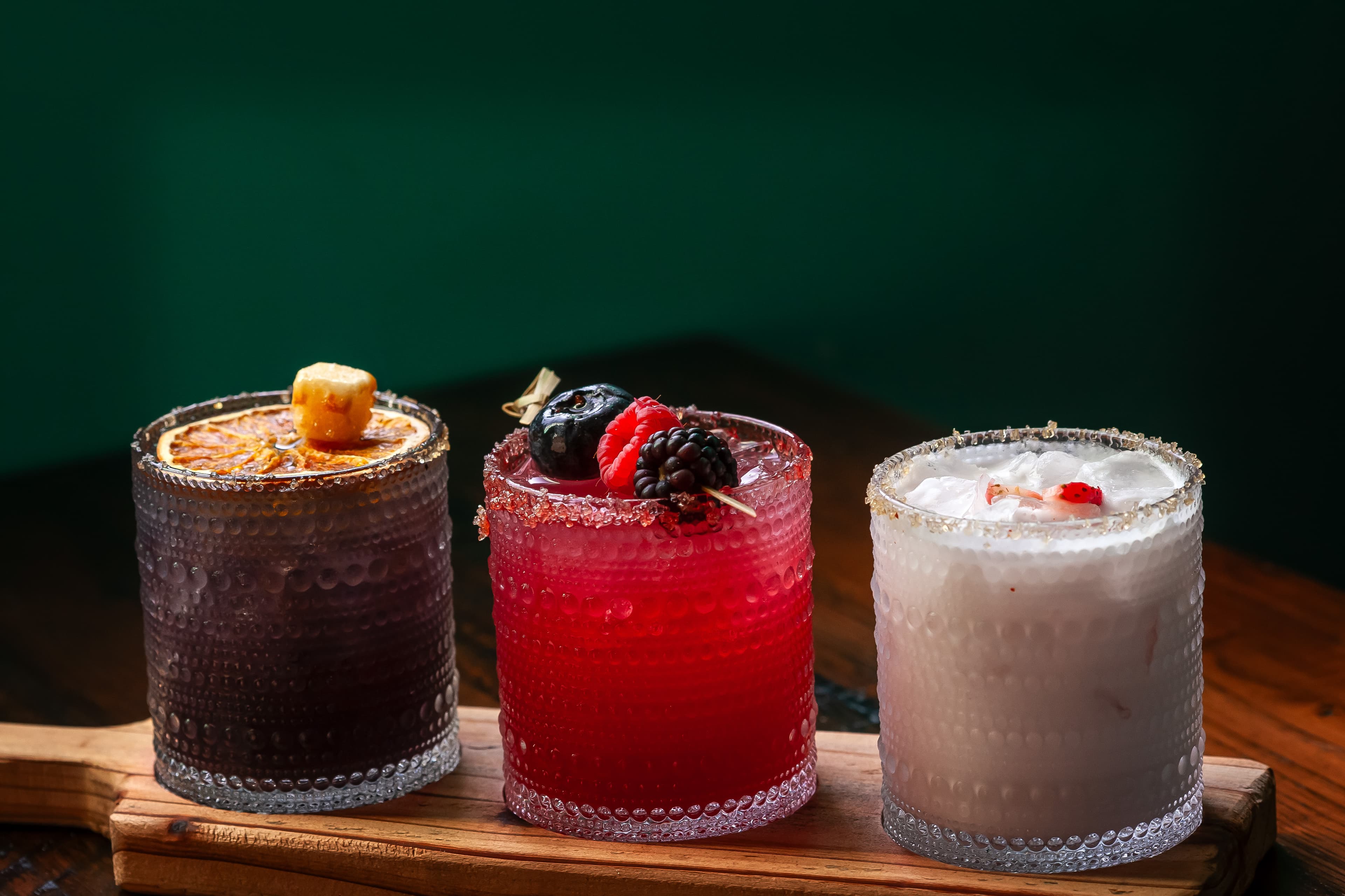 Cocktail flight