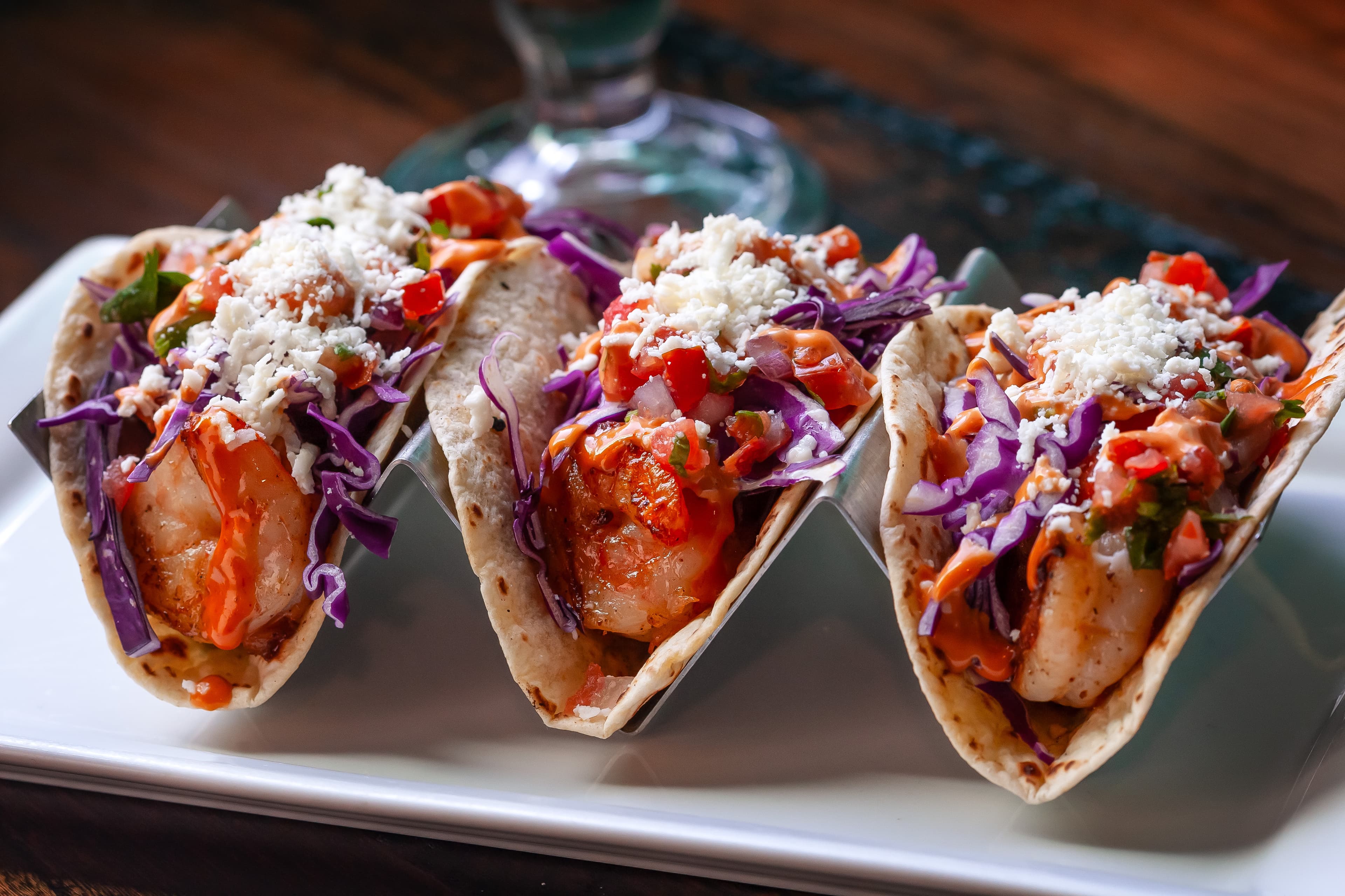 Tacos Chipotle close-up