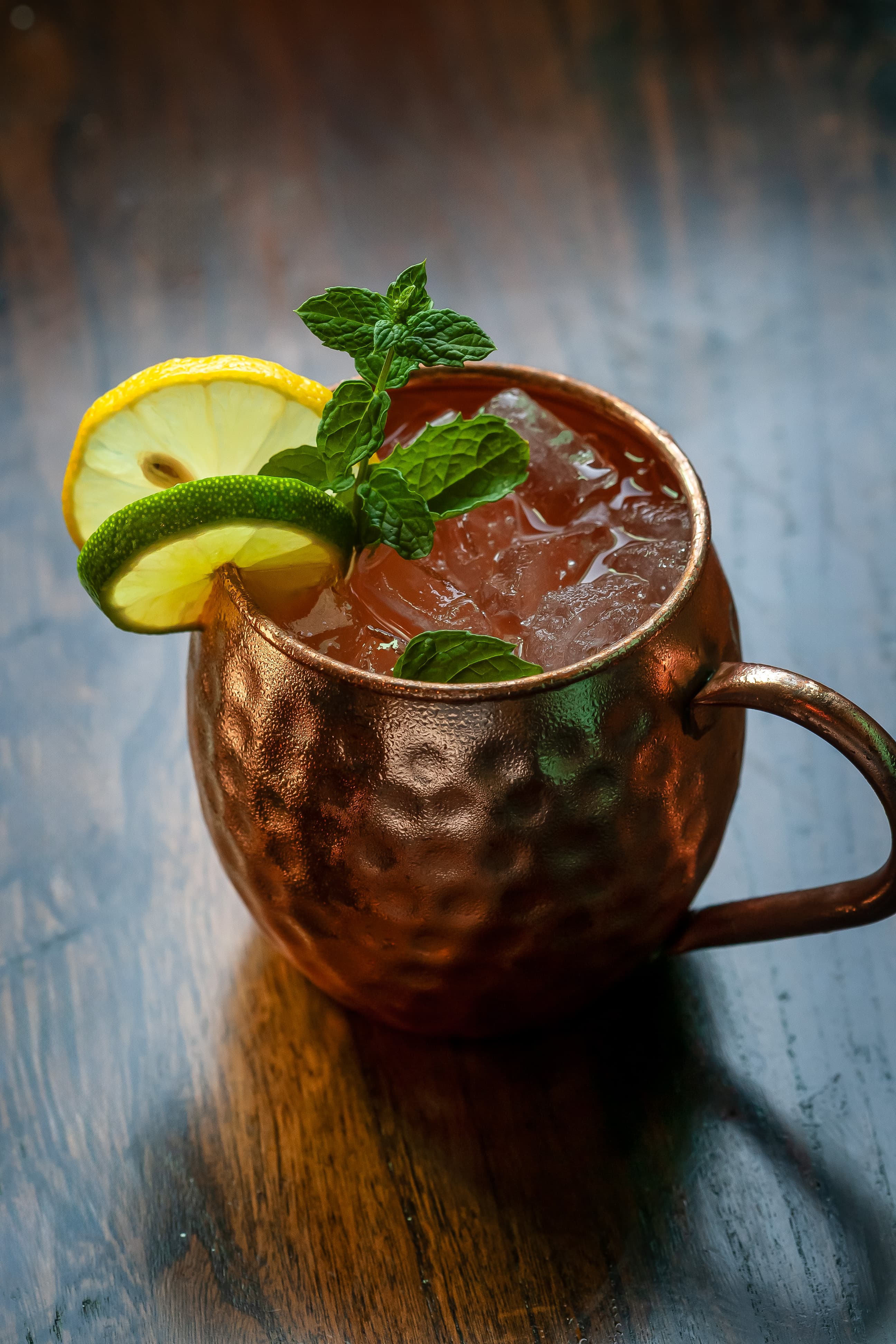 Mexican Mule in a copper mug