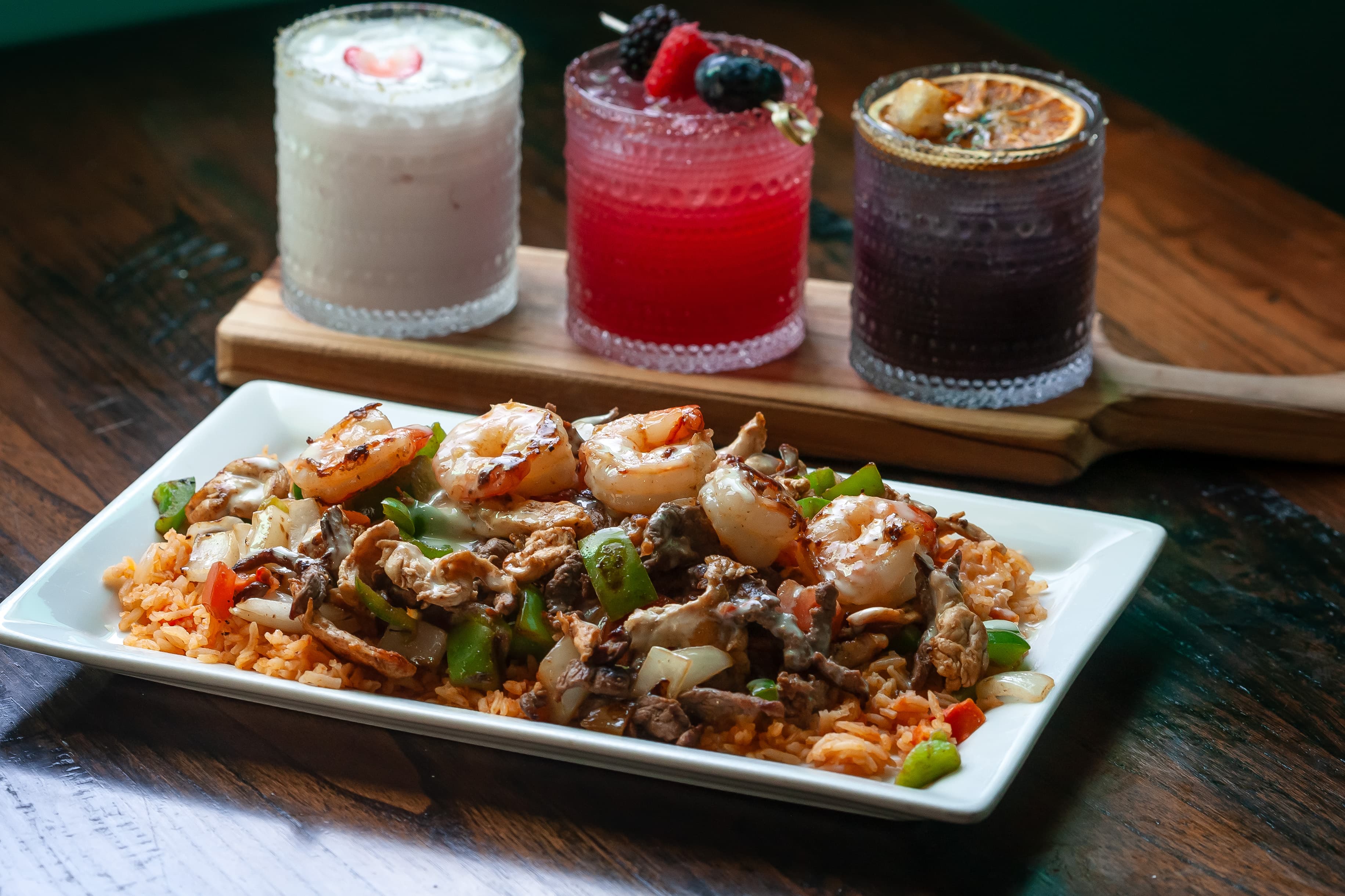 Staunton Special with cocktail flight