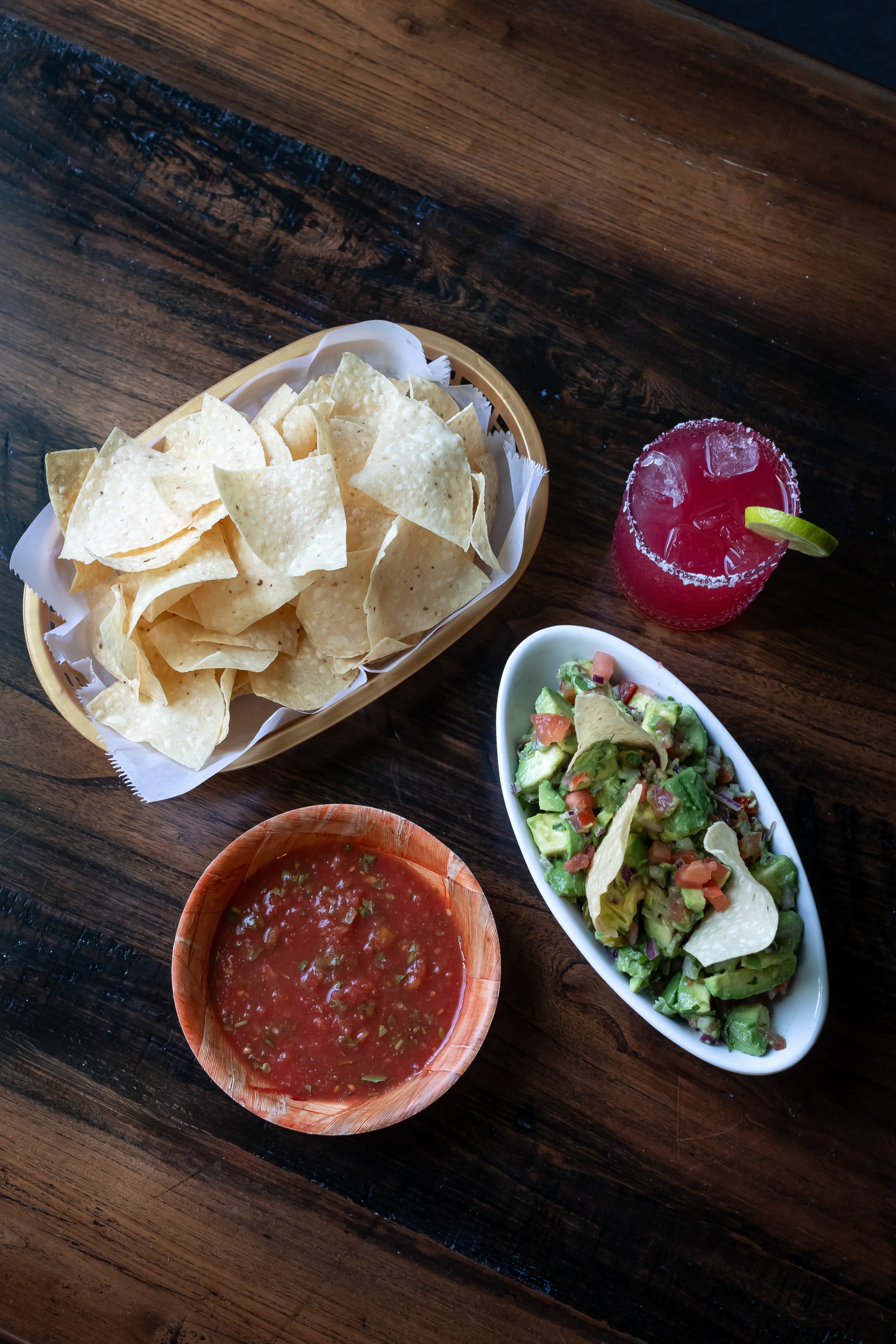 Chips, salsa, and Holy Guacamole